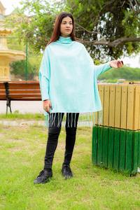 Ponchu élégant cousu pour femmes/dernier créateur/vêtements de fête supérieur pour elle) (le produit peut être peu varié) - Product Image 5