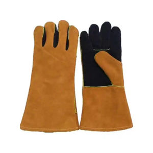2025 gants de soudage en cuir Premium Grip Gun Palm pour hommes gants en cuir respirants et confortables pour un usage quotidien des hommes - Product Image 5