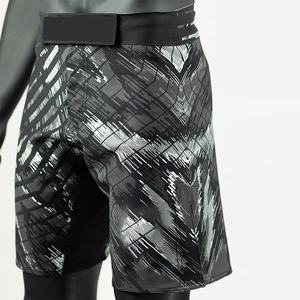 กางเกงชกมวย MMA คุณภาพสูง ยืดหยุ่น น้ำหนักเบา ระบายอากาศได้ดี ผลิตจากโพลีเอสเตอร์ 100% สำหรับผู้ใหญ่ แบบยูนิเซ็กซ์ พร้อมเชือกผูกและแถบตีนตุ๊กแก - Product Image 3