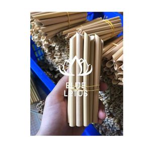 Hot Selling <b>Bamboo</b> Drinking <b>Straws</b> Natural Color <b>Straws</b> Ideal for Daily Use and Special Occasions - BLUE LOTUS From Vietnam - Product Image 1
