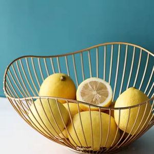 Bandeja de fruta, cesta de fruta de metal y plato de fruta seca de hierro - Product Image 3