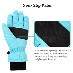 Hiver Imperméable Antidérapant Sports de Plein Air Chauds Thermiques Gants de Ski de Neige Mitaines Gants de Cyclisme à Vendre - Product Image 4