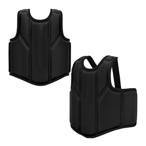 Protecteur de corps de sécurité sportive avec logo personnalisé MMA boxe arts martiaux entraînement protège-poitrine antidérapant coussin en mousse épaisse respirant - Product Image 6