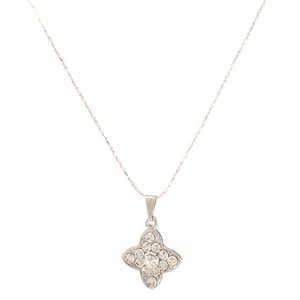 จี้สุดอินเทรนด์ของ kriaa ประดับเพชรโรเดียมออสเตรียและหยดน้ำชุบทองและรูปหัวใจ-1202618 - Product Image 1