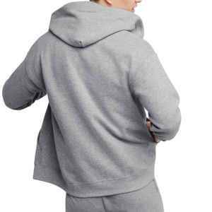 Sudaderas con Capucha Unisex de 400 Gsm con Logotipo Personalizado OEM, Sudaderas de 350 Gsm con Logotipo Bordado, Cierre de Cremallera, Felpa, Poliéster/Algodón - Product Image 2