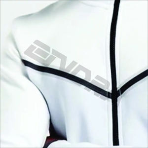 Men's Custom Brand Fitness Fleece Tracksuit Winter Jogger Top and Skinny Trousers with <b>String</b> <b>Hoodie</b> - Product Image 6