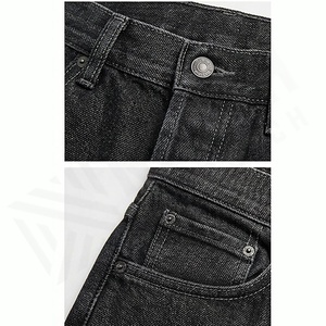 Pantalones Vaqueros Ajustados para Hombre, Estilo Desgastado, Color Personalizado, Rotos, Slim Fit, OEM, ODM, Venta al Por Mayor - Product Image 4