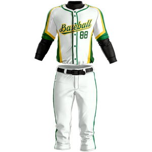 Vente en gros Respirant Grande Taille Baseball Uniforme 100% Polyester Jersey Ensembles - Product Image 5