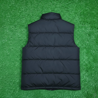 Chaleco Acolchado de Último Diseño a Precio de Mayoreo, MOQ Bajo, Chaleco Acolchado sin Mangas para Hombre, Chaleco Acolchado con Logotipo Personalizado Impreso en Venta