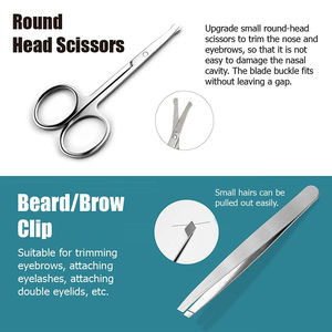 Kit Profesional de Manicura 4 en 1 de Metal con Cortaúñas de Resorte, Bolsa de Viaje Compacta y Logotipo Personalizado a Precio de Fábrica - Product Image 2