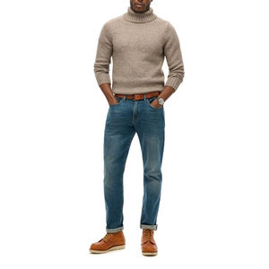 Men Turtleneck <b>Sweater</b> Winter Warm Knit Pullover Wholesale - Product Image 6