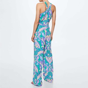 Transpirable 100% algodón hecho mujeres Slim Fit Ripped general monos más vendidos de longitud completa de algodón Peto de pana para mujeres - Product Image 2