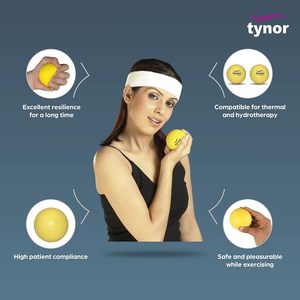 Ballon d'exercice en PU jaune de qualité supérieure, durable, en vente par les exportateurs - Product Image 3