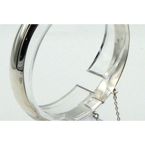 925 <b>Sterling</b> <b>Silver</b> Fine <b>Bangle</b> <b>Bracelet</b> - Product Image 2
