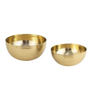 Bol de service en laiton de style héritage avec finition miroir pour les grandes occasions cérémonies religieuses à thème maison - Product Image 5