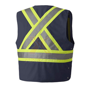 เสื้อกั๊กนิรภัยไซส์ใหญ่รุ่นใหม่ ระบายอากาศได้ดี ผลิตจากโพลีเอสเตอร์ แห้งเร็ว - Product Image 2