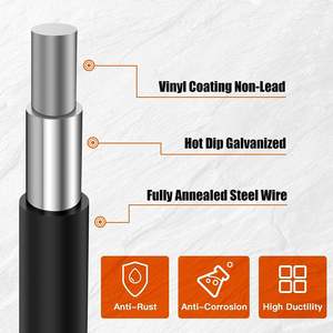 Rollo de malla soldada galvanizada <span class=keywords><strong>para</strong></span> valla de <span class=keywords><strong>alambre</strong></span> de pollo con revestimiento de vinilo negro - Product Image 2