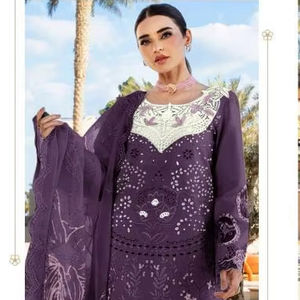 Dupatta de gasa viscosa Premium para Salwar Kameez indio y pakistaní Catálogo completo disponible a precio mayorista para fiestas - Product Image 1