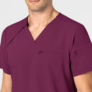 Top personalizado para hombre con impresión de logotipo, bordado y opciones de etiquetas, uniforme médico cómodo para clínicas y hospitales - Product Image 5