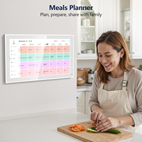 Calendrier numérique OEM d'usine, planificateur mural de 15,6 pouces, calendrier électronique, machine publicitaire montable sur bureau
