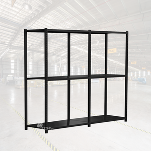 High Quality Heavy-Duty A20 Single-Sided <b>Metal</b> <b>Racking</b> <b>System</b> Powder-Coated Supermarket Rack OEM/ODM for Warehouses - Product Image 1