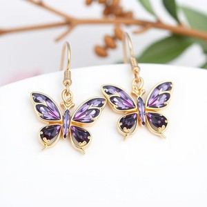 เครื่องประดับเงินสุดหรูที่ทันสมัยต่างหูพู่ห้อยประดับเพชรคริสตัลรูปหยดน้ำ925เงินแท้ - Product Image 6