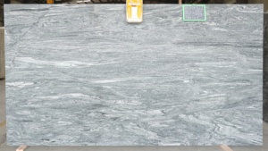 Kuppam แผ่นหินแกรนิตสีเขียวเคาน์เตอร์พื้นภายในที่ทนทานด้วยการออกแบบที่ทันสมัยแผ่นใหญ่ขัดมัน - Product Image 3