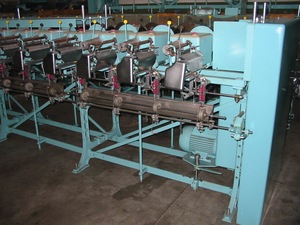 Machine à bobiner manuelle à double cône frontal Schweiter, 48 broches, précision, pour fils de soie, viscose, nylon, coton - Product Image 5