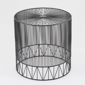 Taburete de Hierro Forjado Angel, Diseño Multifuncional Ecológico, Estilo Vintage, Color y Tamaño Personalizables para el Hogar - Product Image 1