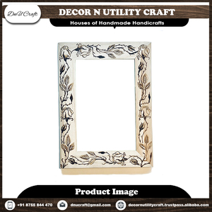 Wood Fram E <b>Photo</b> Wooden Unique Personalized Hand Carved <b>Photo</b> <b>Frame</b> for Wall <b>Mounted</b> and Tabletops Display - Product Image 3