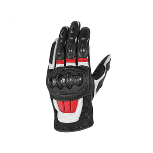 Gants de course unisexes à doigts complets respirants gants de motard confortables en cuir PU remplis de sable pour Dirt Bike Sports Casual - Product Image 2