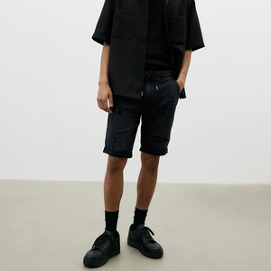 New Arrival Denim <b>Jogging</b> <b>Men</b> <b>Shorts</b> Breathable Quick Dry Windproof Anti Wrinkle Summer Casual Wear Button Fly <b>Men</b> <b>Shorts</b> - Product Image 6