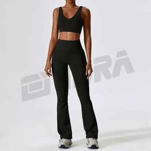 SculptFit Seamless Yoga <b>Leggings</b> for <b>Women</b> - Trendy High Waist <b>Leggings</b> and Supportive Top for Workout Athleisure Style - Product Image 4