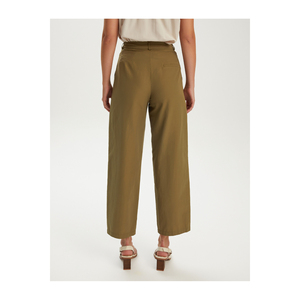 Pantalons larges en coton mélangé pour femmes BGN, fabriqués en Turquie - Product Image 5