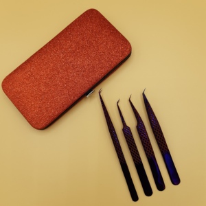 Pinzas de Precisión Antimagnéticas de Acero Inoxidable para Pestañas, Marca Personalizada, Modelo 171 - Product Image 4