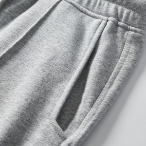 Pantalon de jogging 100% en coton biologique personnalisé de haute qualité pour hommes, pantalon de survêtement vierge à taille élastique de style décontracté de grande taille - Product Image 3
