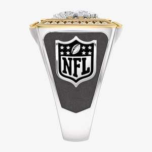 Anillo de Campeonato de los Detroit Lions, Totalmente Personalizado, Clásico de Dos Tonos para Hombre, Personalizado para Escuela Secundaria o Universidad, Aleación, Creado en Laboratorio - Product Image 2