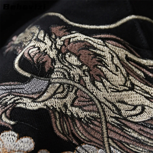 Venta al por mayor 2024 personalizado de alta calidad de los hombres sudaderas con capucha casual liso de los hombres Hip Hop Street Wear cremallera colores sólidos sudaderas con capucha - Product Image 6