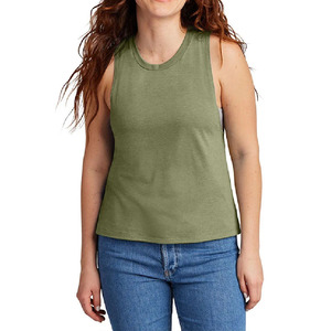 Custom Women's Breathable Eco-Friendly <b>Tank</b> <b>Top</b> | OEM ODM Sleeveless Gym Yoga Fitness Workout 100% Polyester <b>Tank</b> <b>Top</b> | Private - Product Image 5