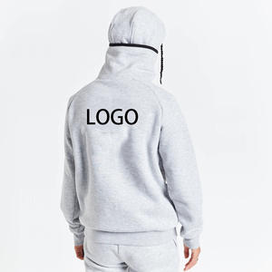 Ensemble de survêtements et sweat à capuche oversize en molleton pour hommes, vêtements de sport décontractés pour le jogging, sweat à capuche écologique de grande taille - Product Image 4
