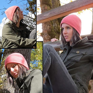 หมวกบีนนี่ใยอะคริลิคป้องกัน EMF โลโก้และสีออกแบบได้ตามต้องการ - Product Image 2