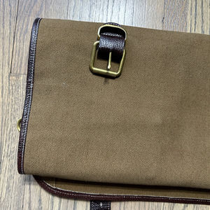 Sac de rangement pour couteau en cuir avec doublure intérieure protectrice, design durable personnalisable pour le rangement en voyage - Haute qualité - Product Image 3