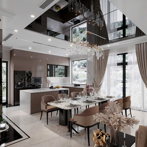 Muebles de cocina Material de la puerta Picomat Superficie resistente al calor a prueba de humedad Mueble de cocina Hecho en Vietnam - Product Image 4