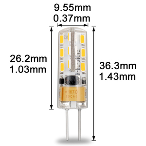 โคมไฟ LED G4 1.5W SMD3014 AC120V 230V สำหรับตกแต่งโคมไฟระย้าคริสตัล - Product Image 5