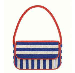 Sunlit Shore, bolso con cuentas Bolso de hombro hecho a mano Bordado - Product Image 3