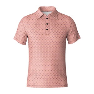 Polo de golf pour hommes conçu pour les tournois, matériau à séchage rapide, marque personnalisée OEM Vietnam - Product Image 1