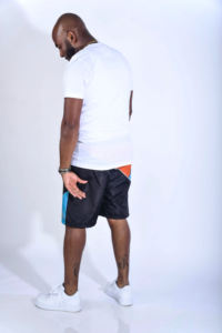 Pantalones cortos cortavientos de varios paneles OEM para hombre, para correr, Fitness, 100 GSM, ligeros, de secado rápido, impermeables, cortavientos para lluvia, para hombre - Product Image 4