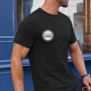 Camisetas de cuello redondo de secado rápido para hombre, camisetas atléticas para correr, gimnasio, entrenamiento, camisetas de manga corta, camiseta a granel - Product Image 4