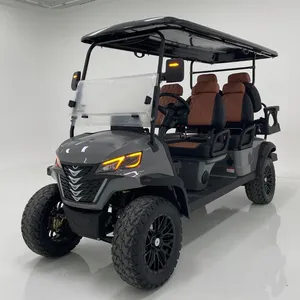 Carrito de Golf Eléctrico de 4 Plazas |   Iones de Litio |   Homologado para Carretera |   Certificado CE/ISO - Product Image 1
