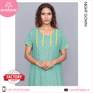 ชุดราตรีผ้าเรยอนสำหรับผู้หญิงชุดนอนผ้า100% สำหรับฤดูร้อนกำหนดขนาดและสีได้ - Product Image 3